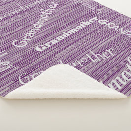 Manta Sherpa HAMbWG - Softest Fleece - Su nombre!