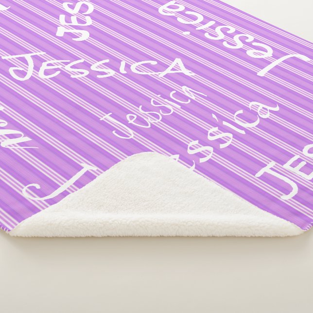 Manta Sherpa HAMbWG - Softest Fleece - Su nombre! (3/4)