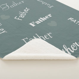 Manta Sherpa HAMbWG - Softest Fleece - Su nombre!