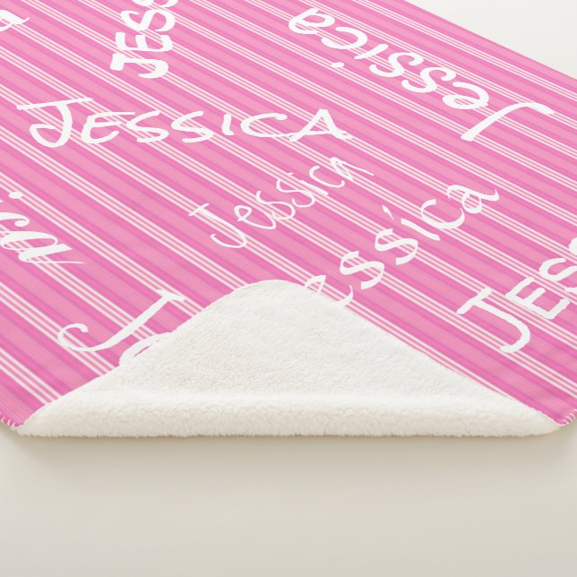 Manta Sherpa HAMbWG - Softest Fleece - Su nombre! (3/4)