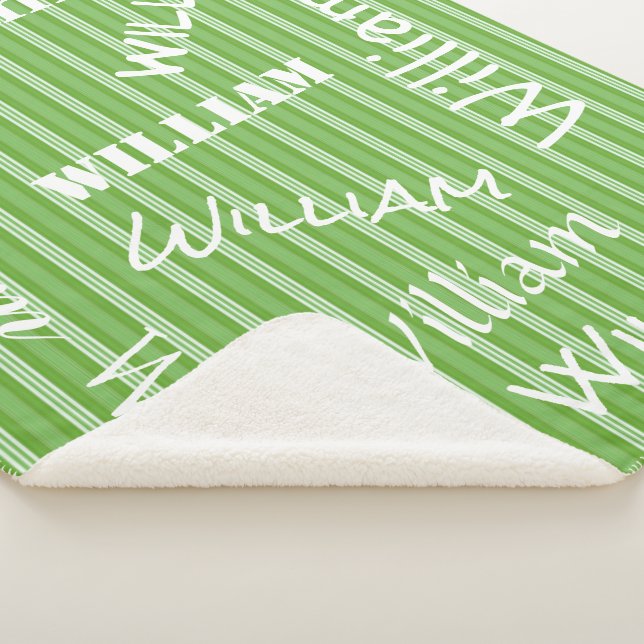 Manta Sherpa HAMbWG - Softest Fleece - Su nombre! (3/4)