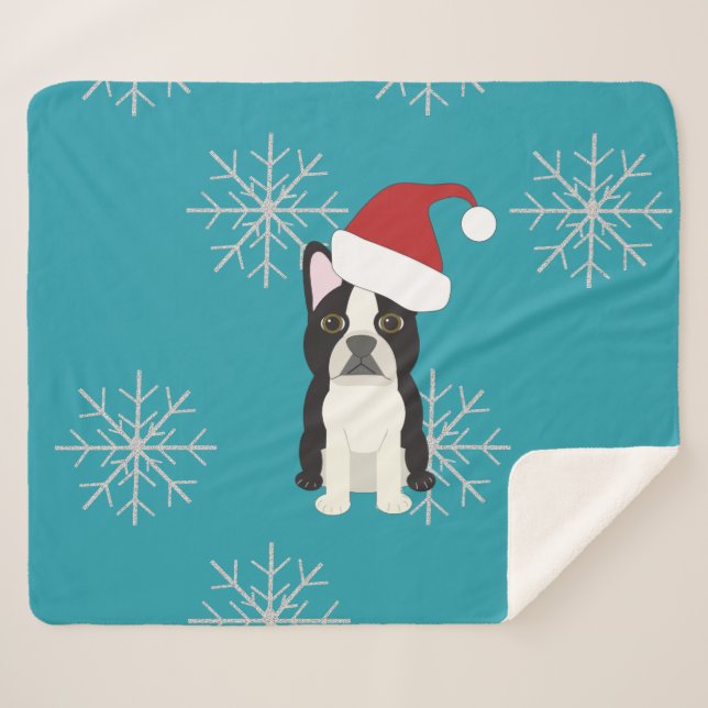 Manta Sherpa Happy Howlidays (Anverso (horizontal))