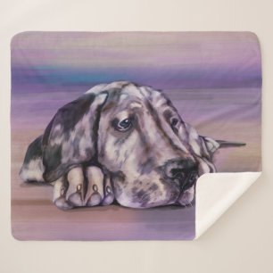 Manta Sherpa Harlequin Gran Cachorro