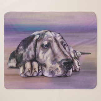 Manta Sherpa Harlequin Gran Cachorro