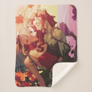 Manta Sherpa Harley Quinn & Poison Ivy Pride Funda