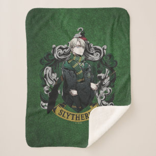 Manta Sherpa HARRY POTTER™   Anime Draco Malfoy House Escudo