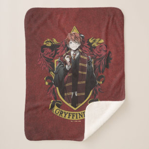 Manta Sherpa HARRY POTTER™ Anime Ron Weasley House Escudo