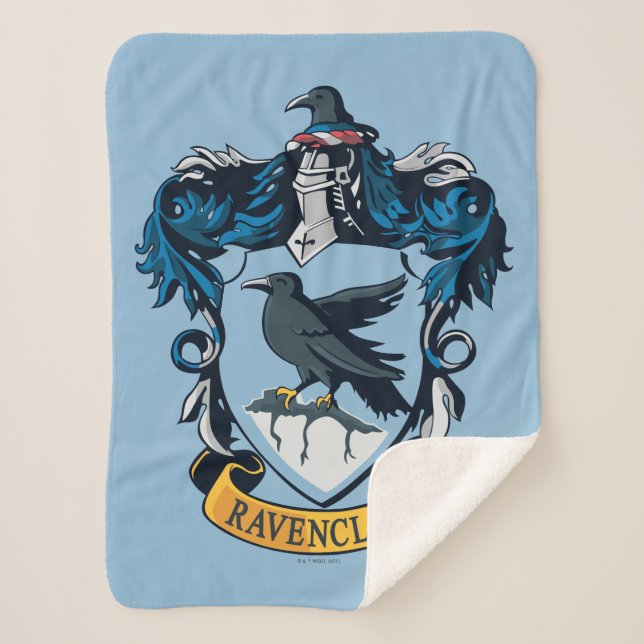 Manta Sherpa Harry Potter | Escudo Gótico Ravenclaw (Anverso)