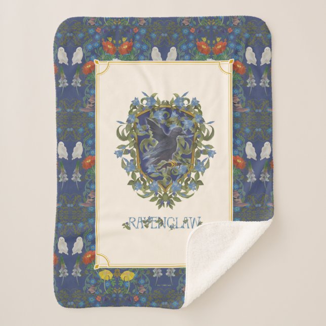Manta Sherpa HARRY POTTER™ | Escudo RAVENCLAW™ (Anverso)