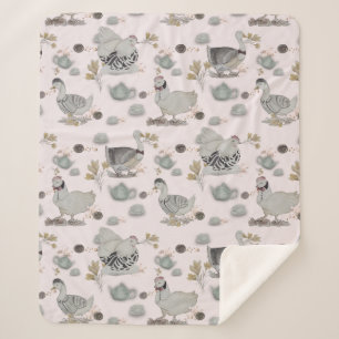 Manta Sherpa Haute Couture Print Kidsroom