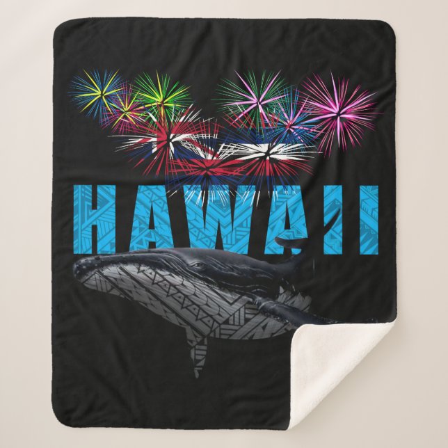 MANTA SHERPA HAWAII NYE POLYNESIAN TRIBAL HUMPBACK (Anverso)