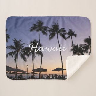 Manta Sherpa Hawaii resort sunset
