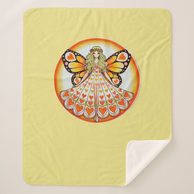 Manta Sherpa Heart Fairy (Anverso)