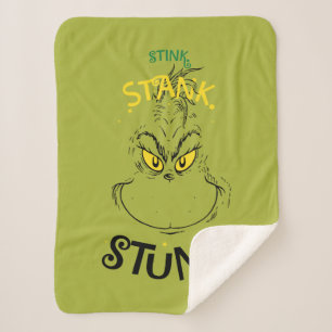 Manta Sherpa Hediondo Apestoso Apestado Señor Grinch