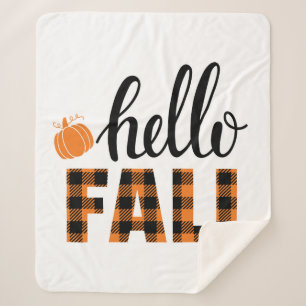 Manta Sherpa Hello Fall