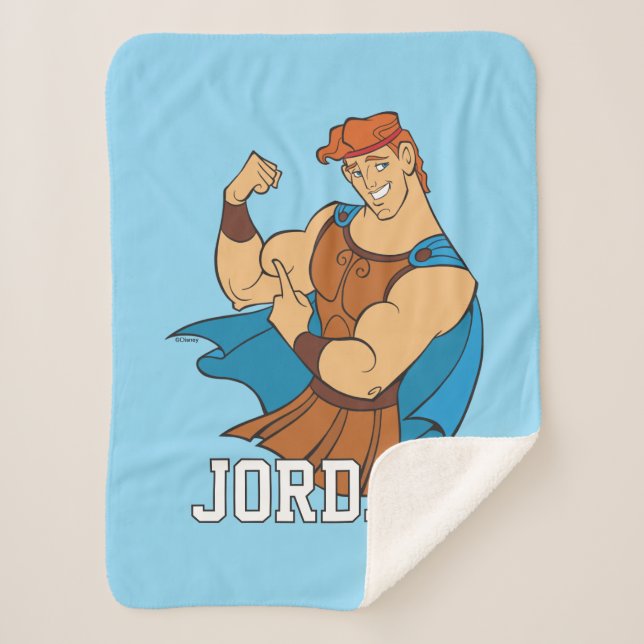 Manta Sherpa Hercules Bicep Flex Sherpa Blanket (Anverso)