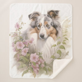 Manta Sherpa Hermosa Blue Merle Sheltie