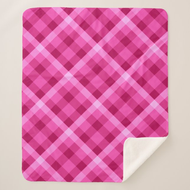 Manta Sherpa Hermosa cubierta Sherpa mediano de plástico de col (Anverso)