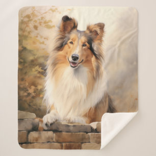 Manta Sherpa Hermoso Collie