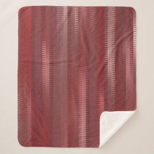 Manta Sherpa Hermoso fondo vertical rojo abstracto con li