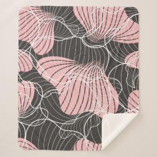 Manta Sherpa Hermoso patrón colorido abstracto sin fisuras. Rev