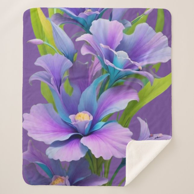 Manta Sherpa Hermoso Sherpa Blanket (Anverso)