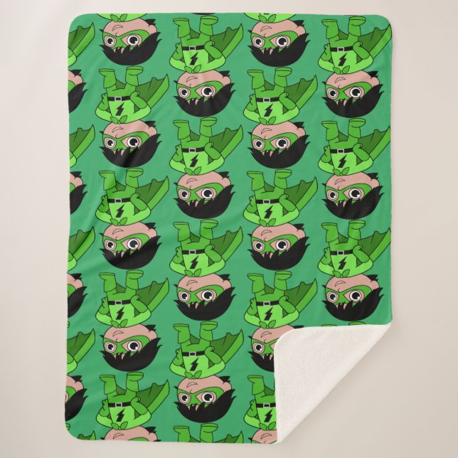 Manta Sherpa Héroe de acción de Super Boy (Anverso)