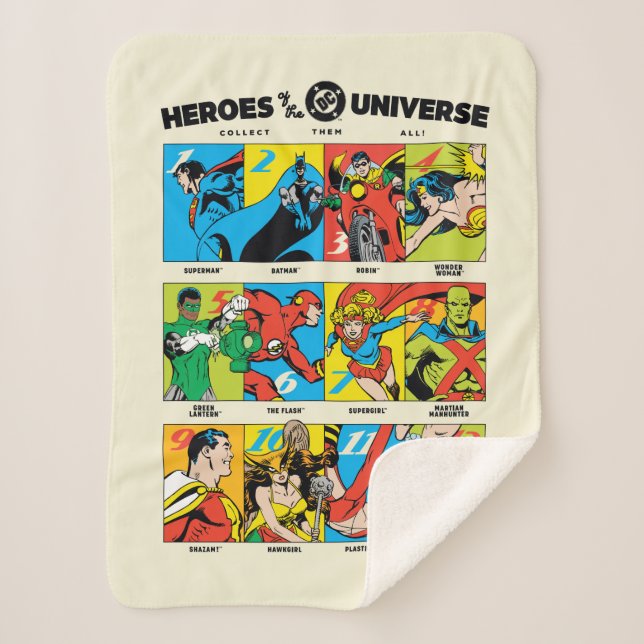 Manta Sherpa Héroes del Universo DC™ (Anverso)
