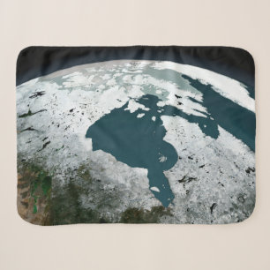 Manta Sherpa Hielo Marítimo De La Bahía De Hudson El 14 De Novi