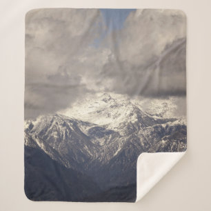 Manta Sherpa Himalaya en Bután, azul, himalaya, paisaje, m