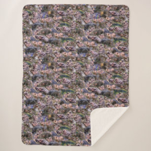 Manta Sherpa Hippo Photo Collarge,