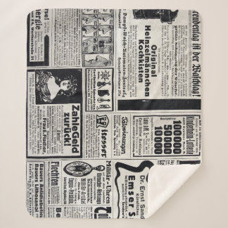 Manta Sherpa Histórico Kiev: Ilustracion de periódico de 1917