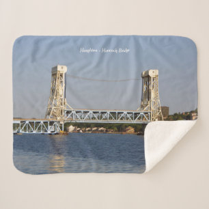 Manta Sherpa Hoghton Hancock Bridge sherpa blanc