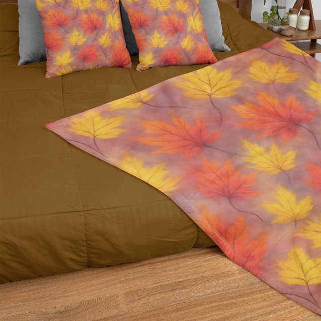 Manta Sherpa Hojas de cascada rusticas para caídas - Foliage de (Subido por el creador)