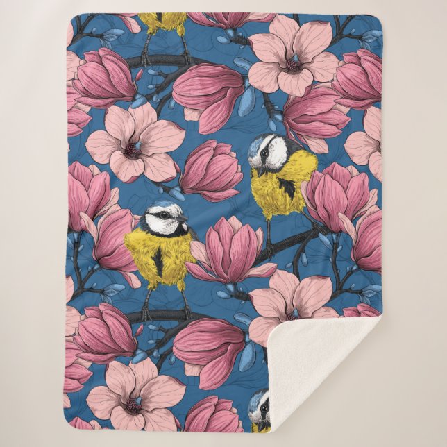 Manta Sherpa Hora de primavera (Anverso)