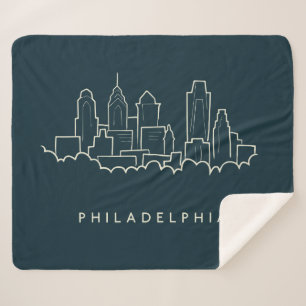 Manta Sherpa Horizonte de Philadelphia Pennsylvania