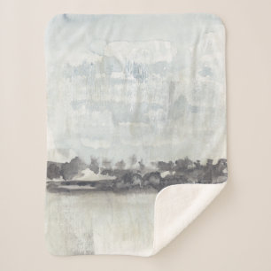 Manta Sherpa Horizonte del cielo - Colores neutrales