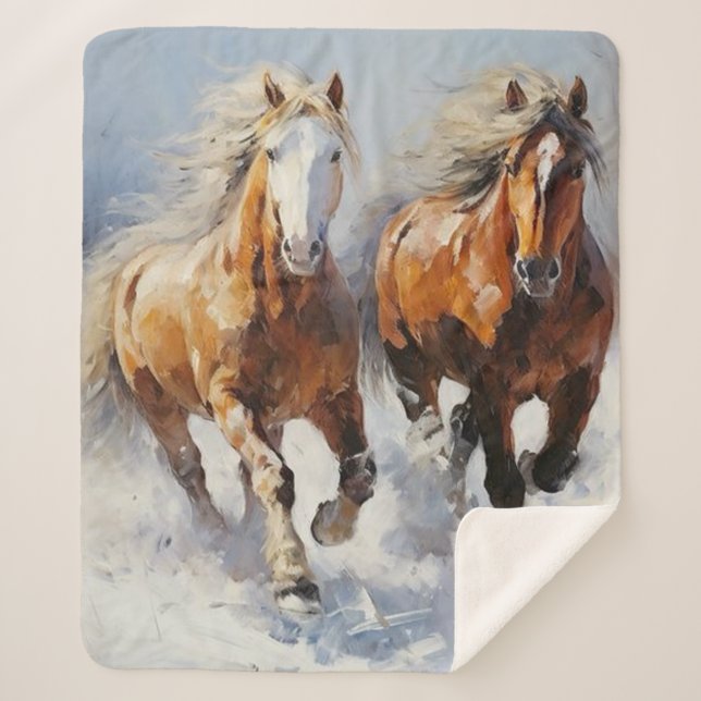 Manta Sherpa Horse (Anverso)