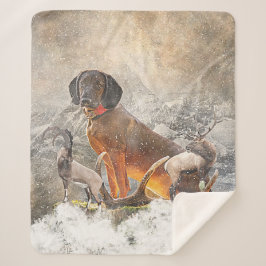 Manta Sherpa Hound Bavarian Mountain, Arte