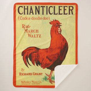 Manta Sherpa Huella musical de Chanticleer 1910