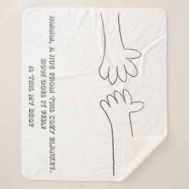 Manta Sherpa Hug Blanket - mi BBO