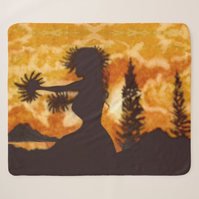 Manta Sherpa Hula Dancer (Anverso (horizontal))