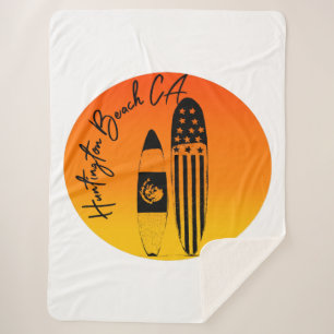 Manta Sherpa Huntington Beach Surfboards y Sunsets