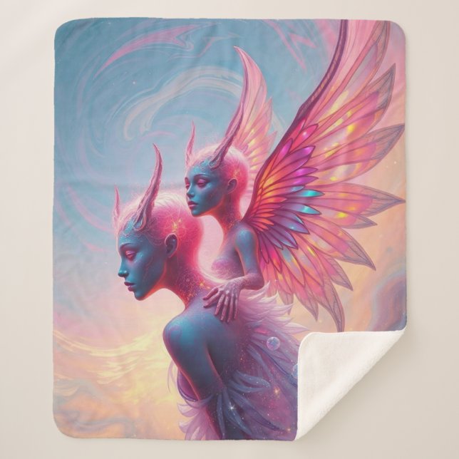 Manta Sherpa Hüterinnen des Himmels – Elara & Vireya (Anverso)