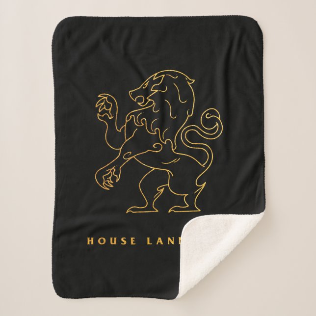 Manta Sherpa Icono del Lannister de la Casa (Anverso)
