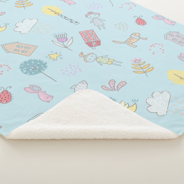 Manta Sherpa ID360 de las características personalizadas dibuja (3/4)