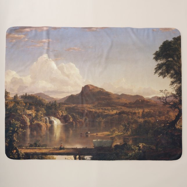 Manta Sherpa Iglesia de Nueva Inglaterra de Frederic Edwin (Anverso (horizontal))