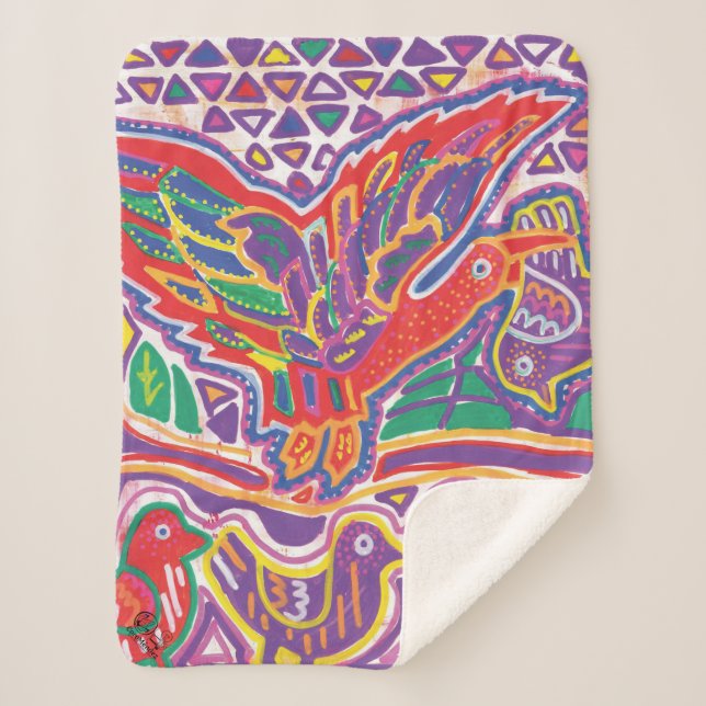 Manta Sherpa  Ilustración de Mola3 (Anverso)