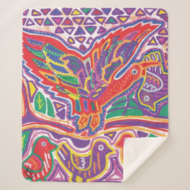 Manta Sherpa  Ilustración de Mola3 (Anverso)