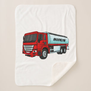 Manta Sherpa Ilustracion del personalizado de transporte de com